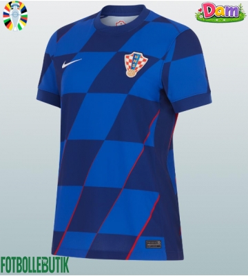 Kroatien Bortatröja Kvinnor EM 2024 Kortärmad